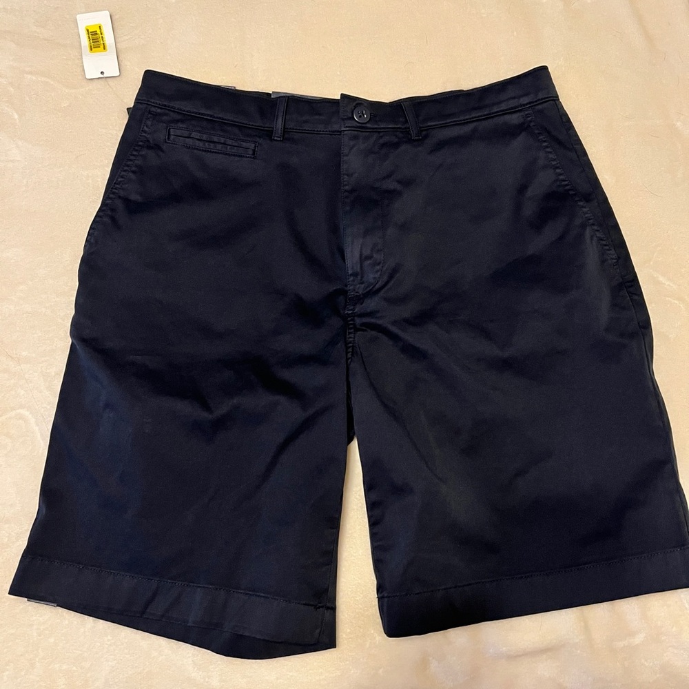 Daniel Cremieux Navy Flat Front Shorts